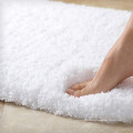 100% polyester microfibre bath mats 3 piece rugs set